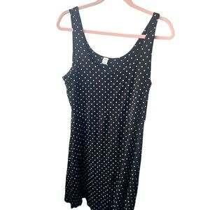 Old Navy Black Polka Dot Dress